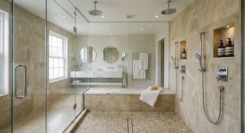 Shower Enlargement detail